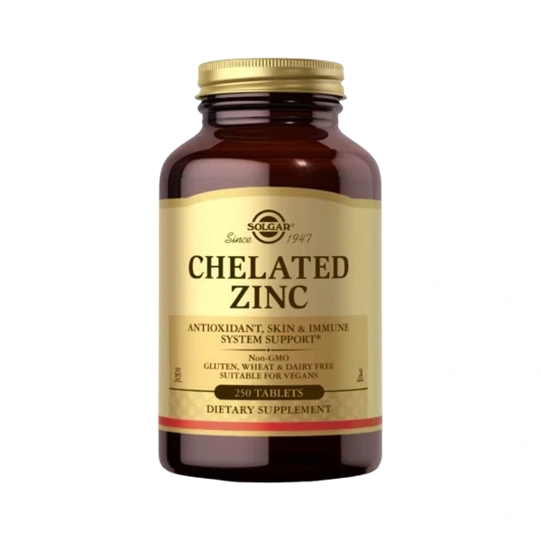 SOLGAR Chelated Zinc (250 tabs)