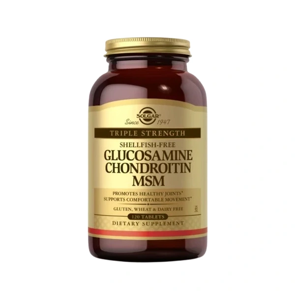SOLGAR Glucosamine Chondroitin MSM (120 tabs)
