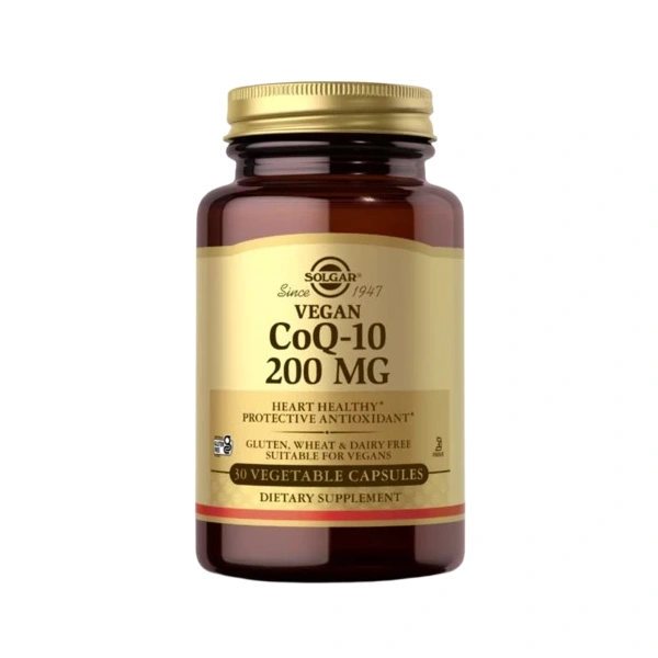 SOLGAR Vegetarian CoQ-10 200 mg (30 kaps.)