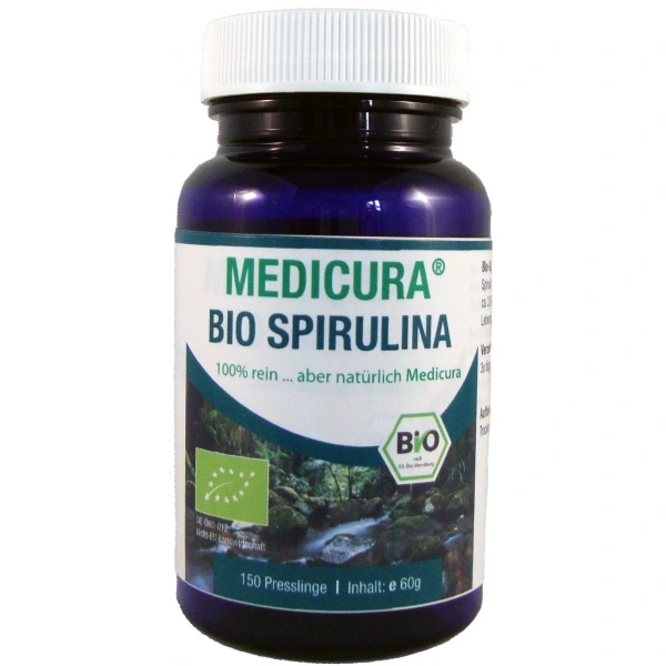 Spirulina bio 150 tabletek - medicura