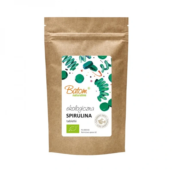 Spirulina bio (400 mg) 625 tabletek - batom