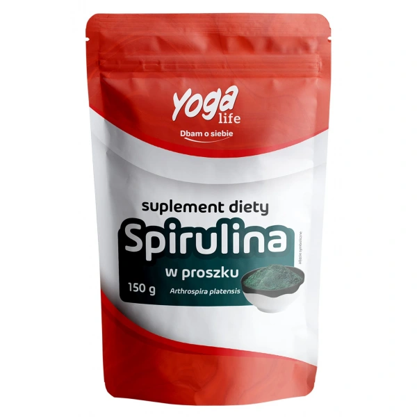 Spirulina sproszkowana 150 g - yoga life