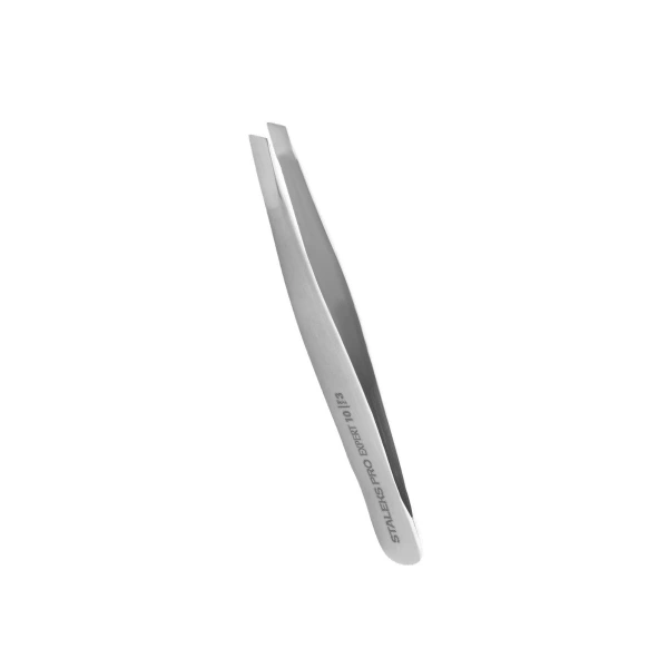 STALEKS Pro Expert Pęseta do brwi 10 TE-10/3 skośna