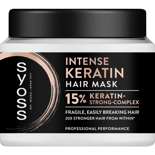 SYOSS Intense Keratin Maska do włosów delikatnych i łamliwych 400 ml