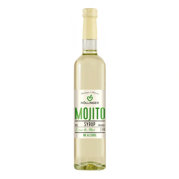 Syrop do drinków i koktajli mojito bio 500 ml - hollinger