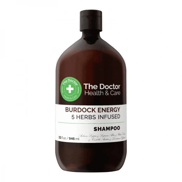 THE DOCTOR Health & Care Szampon do włosów Energia Łopianu + 5 Ziół 946 ml