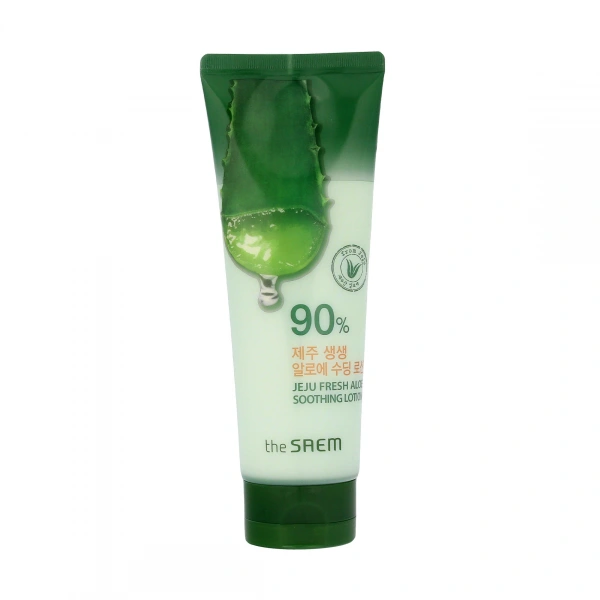 THE SAEM Jeju Fresh Aloe 90% Kojący lotion do ciała 250 ml