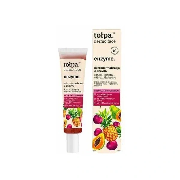 TOŁPA Dermo Face Enzyme Mikrodermabrazja 3 enzymy 40 ml