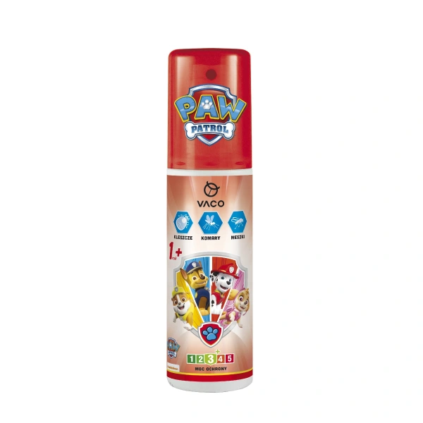 VACO Paw Patrol Płyn na komary,kleszcze i meszki - dla dzieci (1+) 90ml