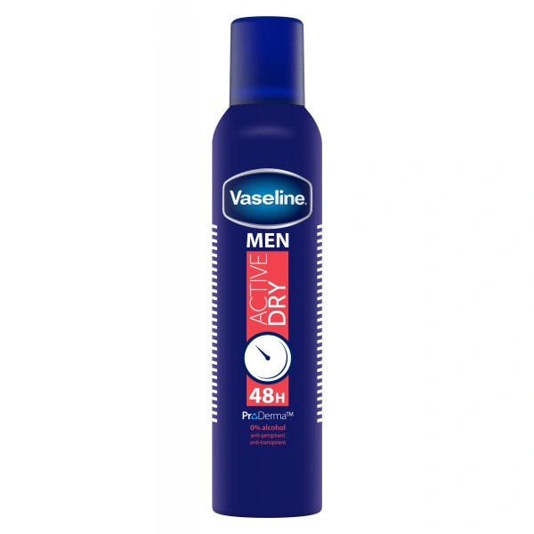 VASELINE Men Active Dry Antyperspirant dla mężczyzn 250 ml