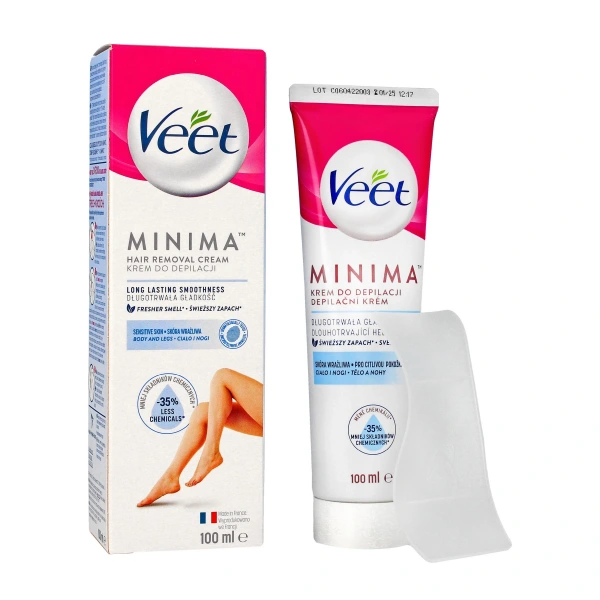 VEET Krem d/depilacji 3 min.skóra wrażliwa&