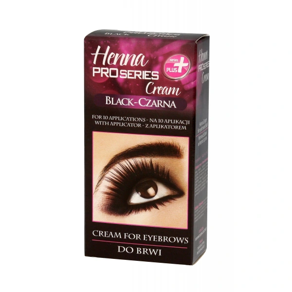 Verona Henna do brwi w kremie Czerń 15ml