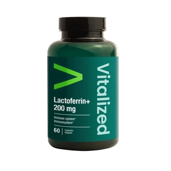 VITALIZED Lactoferrin+ 200 mg (60 caps)