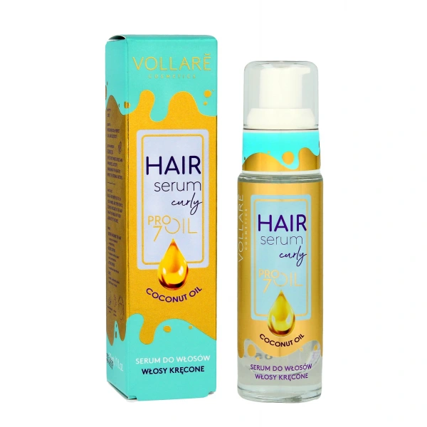 Vollare Pro Oils Perfect Curls Serum do włosów kręconych Coconut Oil   30ml