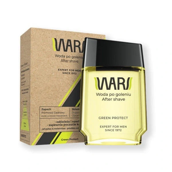 WARS Expert for Men Woda po goleniu Green Protect 90ml