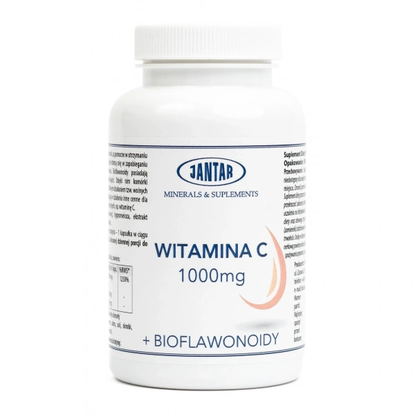 Witamina c (1000 mg) 90 kapsułek - jantar