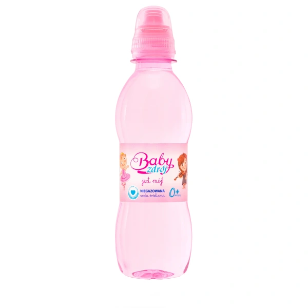 Woda źródlana niegazowana girl 250 ml - aqua east (baby zdrój)