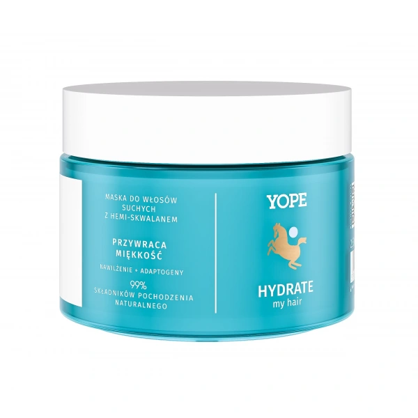 YOPE Hydrate My Hair Maska do włosów suchych z Hemi-Skwalanem 250ml
