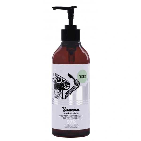 YOPE Naturalny Żel pod prysznic regenerujący - YUNNAN  400ml