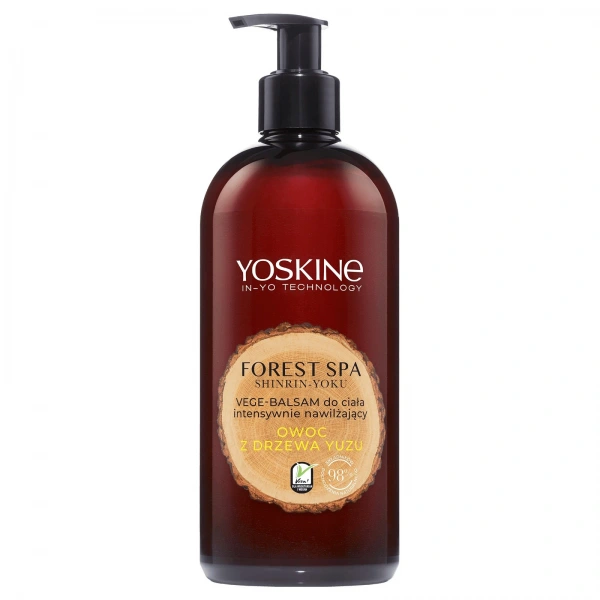 YOSKINE Forest Spa Vege-Balsam do ciała intensywnie nawilżający Owoc z Drzewa Yuzu 400 ml