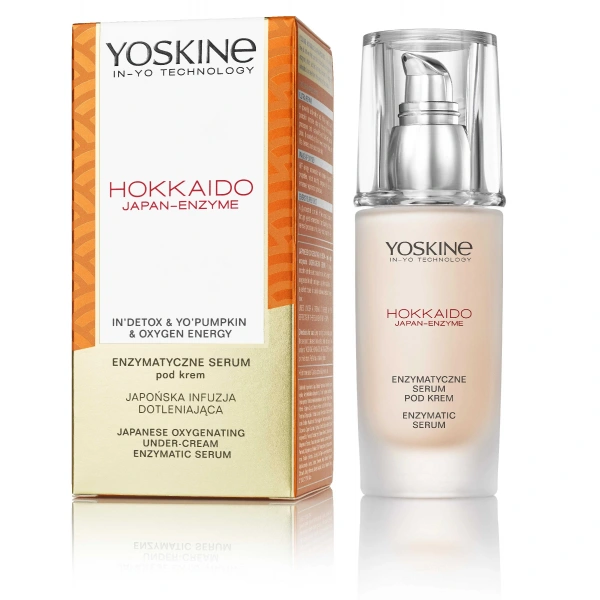 YOSKINE Hokkaido Japan-Enzyme Serum przeciwzmarszczkowe z peptydami i enzymami dyni 30 ml