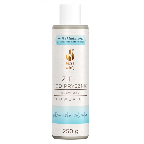 Żel pod prysznic odświeżający 250 g - terra zdrój (seria solankowa)