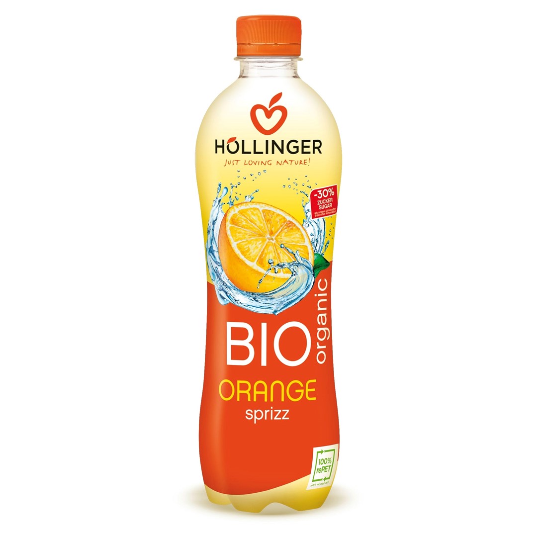 Napój gazowany pomarańczowy bio 500 ml - hollinger