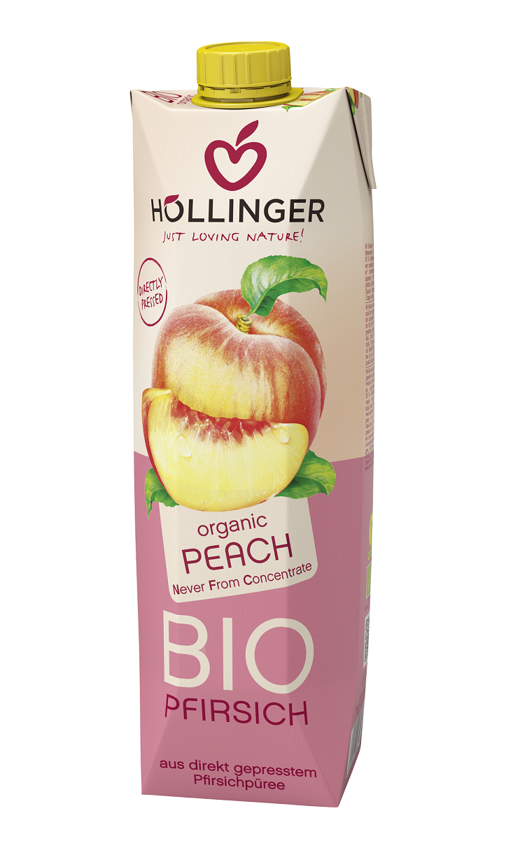 Nektar brzoskwiniowy bio 1 l - hollinger