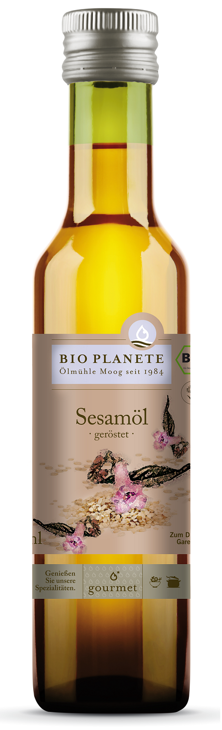 Olej sezamowy (z prażonych nasion) bio 100 ml - bio planete