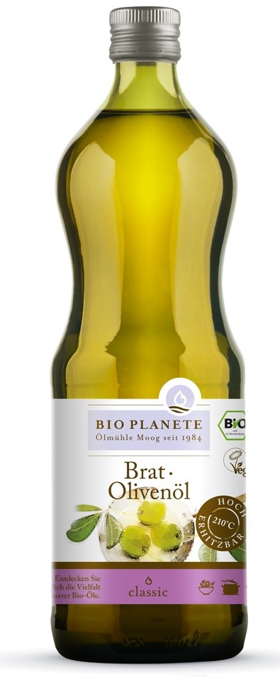 Oliwa z oliwek do smażenia bio 1 l - bio planete