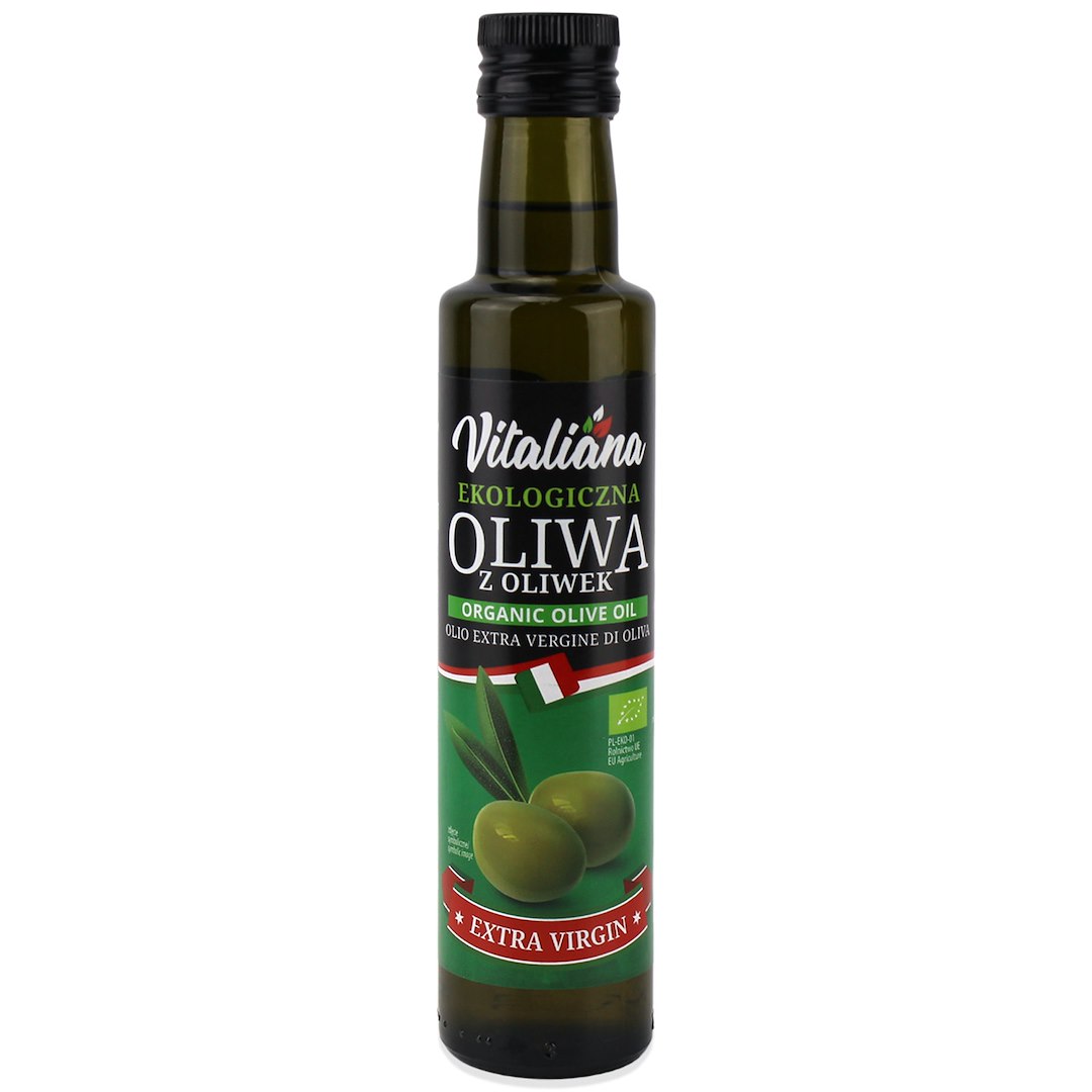 Oliwa z oliwek extra virgin bio 250 ml - vitaliana