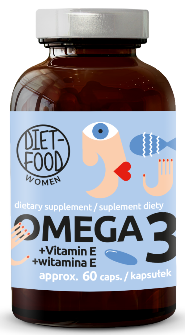 Omega-3 60 kapsułek - diet-food