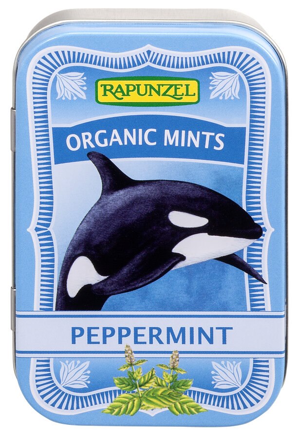 Pastylki (mięta pieprzowa) bio 50 g - rapunzel