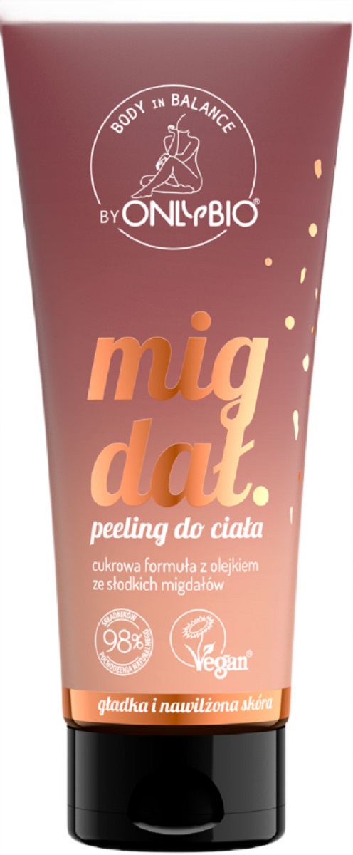 Peeling do ciała migdał 200 ml - only bio (body in balance)