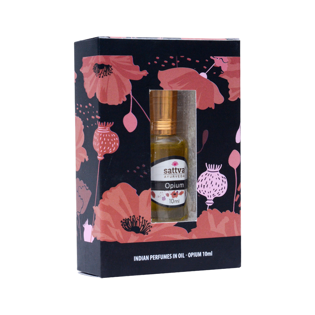 Perfumy w olejku opium (roll-on) 10 ml - sattva (ayurveda)