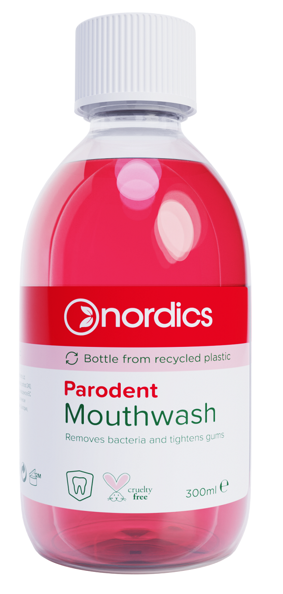 Płyn do płukania jamy ustnej parodent 300 ml - nordics