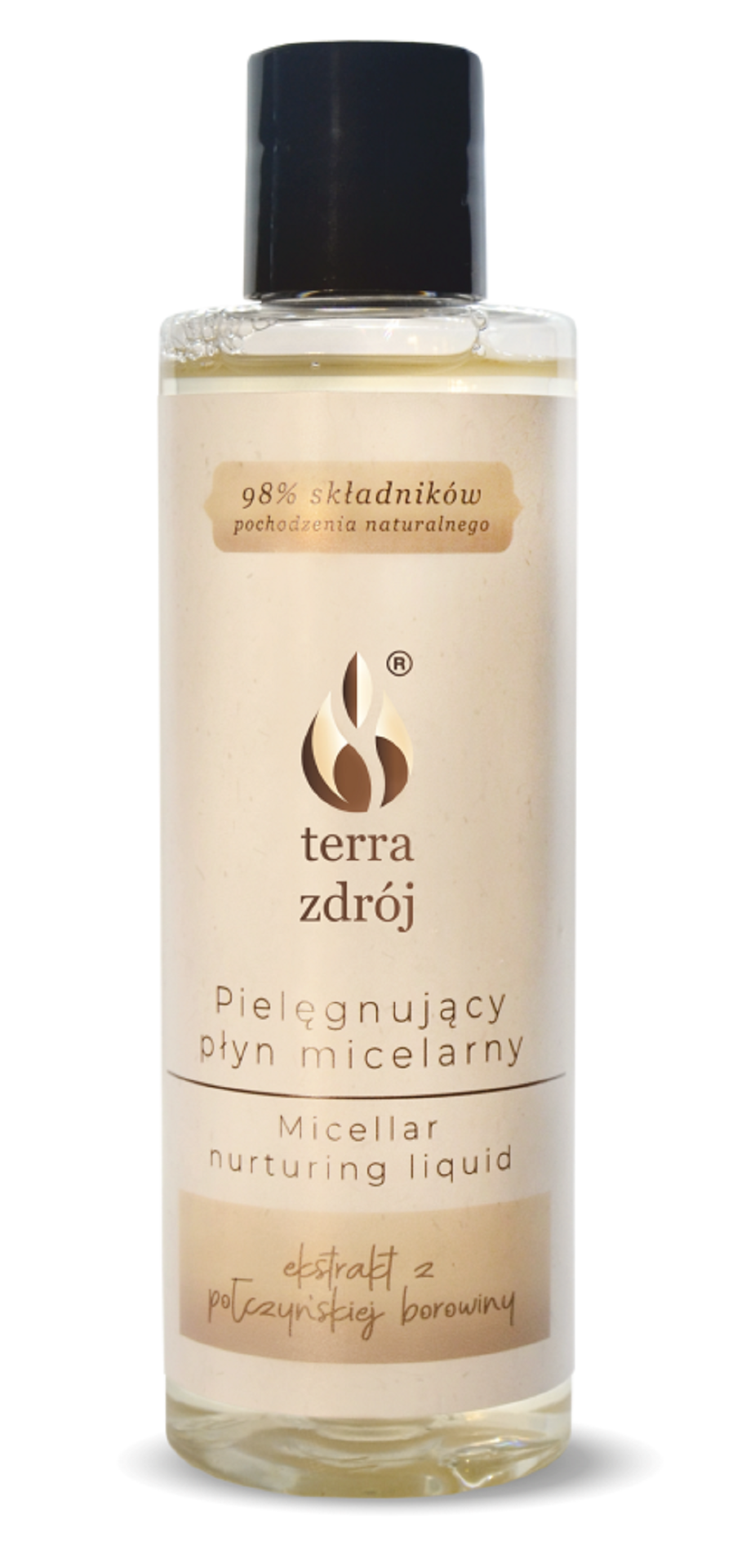 Płyn micelarny pielęgnujący 200 g - terra zdrój (seria borowinowa)
