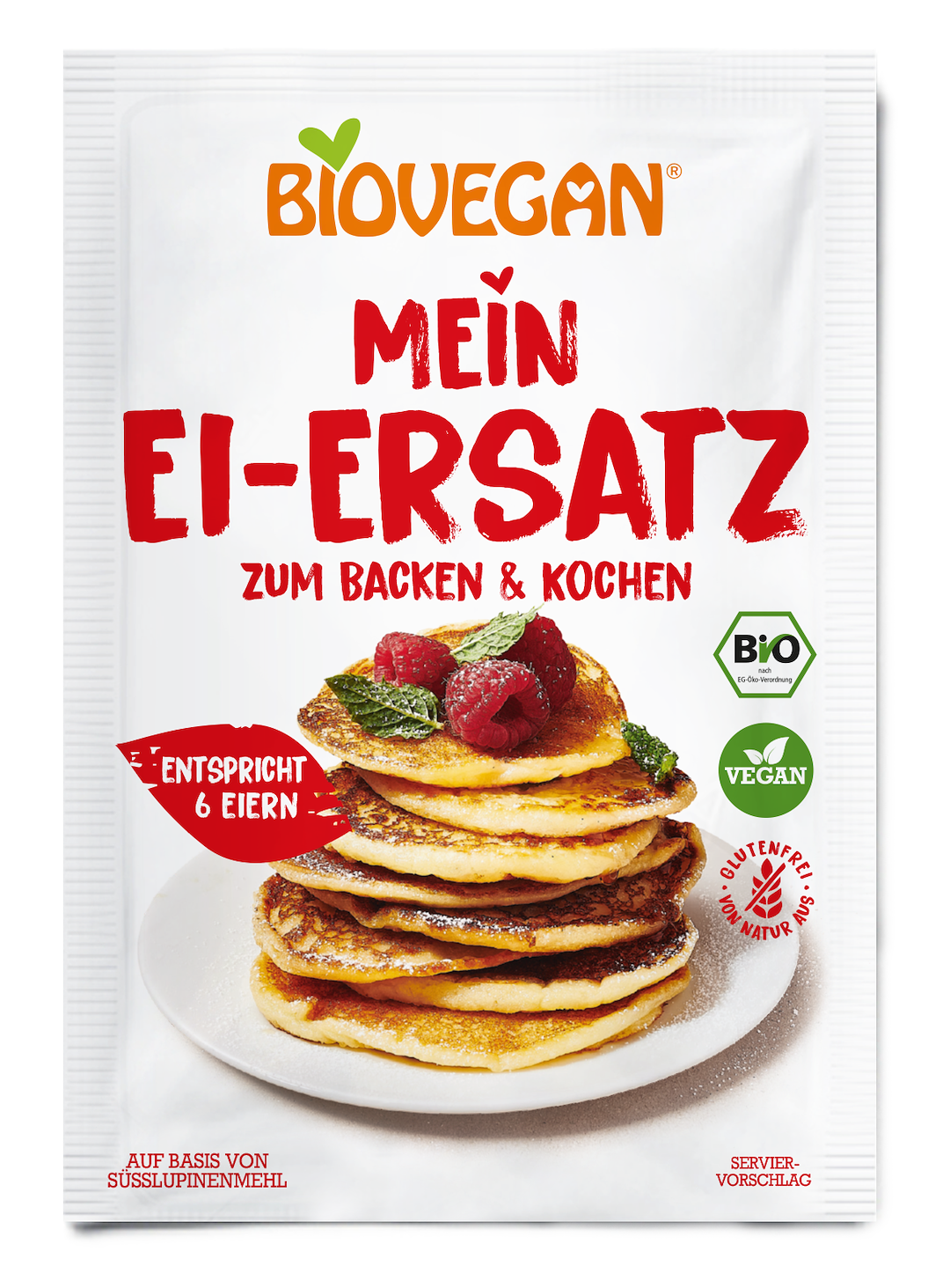 Roślinny zamiennik jaj bezglutenowy bio 30 g - biovegan