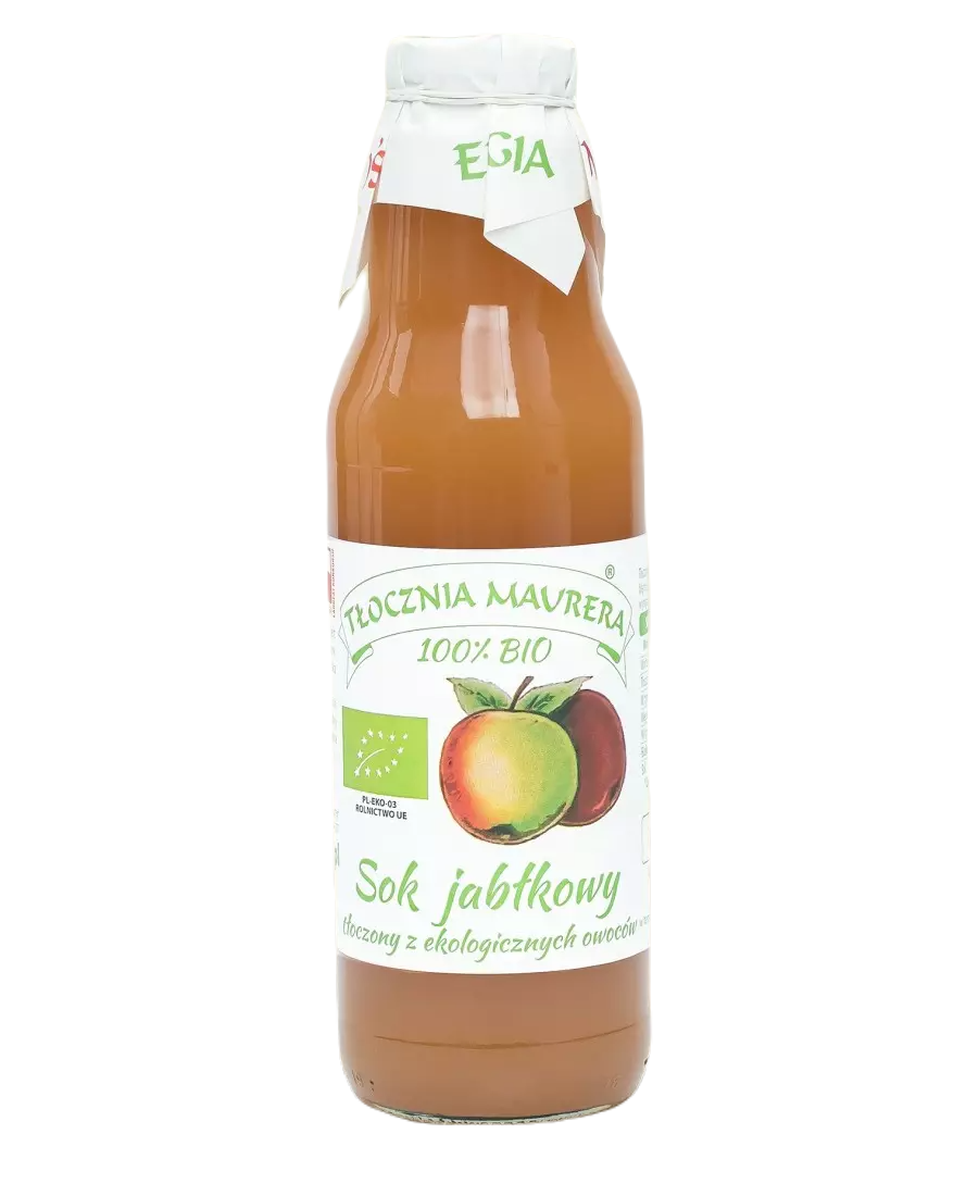 Sok jabłkowy bio 750 ml - tłocznia maurera