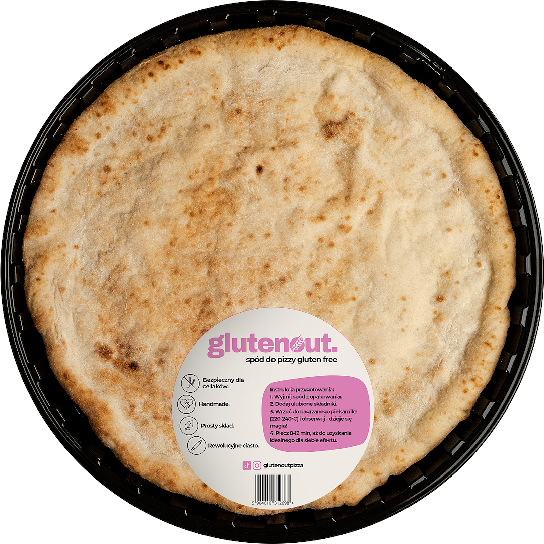 Spód do pizzy bezglutenowy 230 g - gluten out