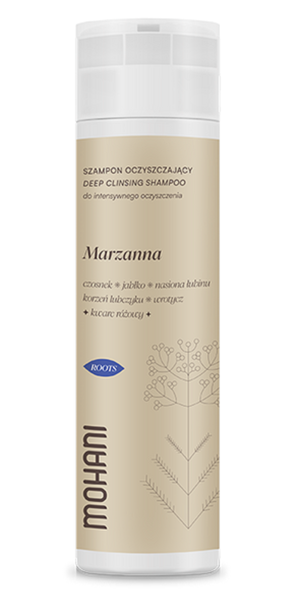 Szampon intensywnie oczyszczający marzanna 250 ml - mohani
