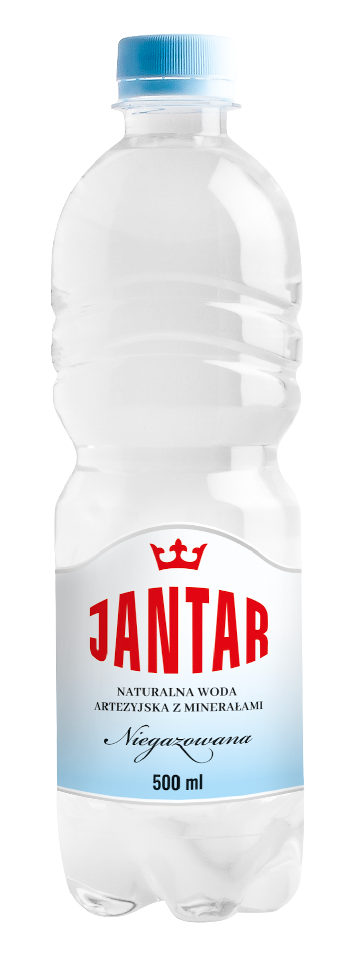 Woda źródlana średniozmineralizowana niegazowana 500 ml - jantar