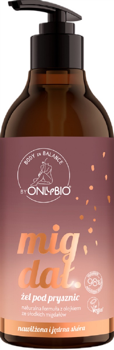 Żel pod prysznic migdał 400 ml - only bio (body in balance)