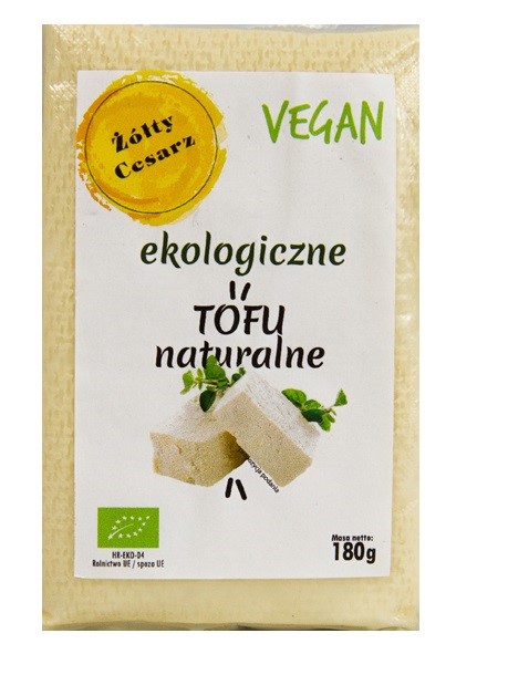 ŻÓŁTY CESARZ Tofu naturalne BIO 180 g