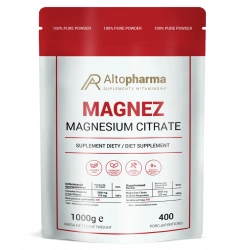 ALTO PHARMA Cytrynian Magnezu (Produkt Vege) 1000g