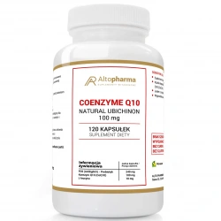 ALTO PHARMA Coenzyme Q10 Forte 100mg (Ubiquinone, heart and circulatory system) 120 vegetarian capsules