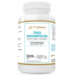 ALTO PHARMA Magnesium Trio Magnesium 400mg 120 Vegetarian capsules