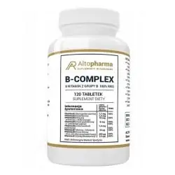 ALTO PHARMA Witamina B Complex 100% RWS (8 witamin z grupy B) 120 Tabletek