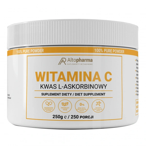 ALTO PHARMA Vitamin C Powder (L-Ascorbic Acid) 250g