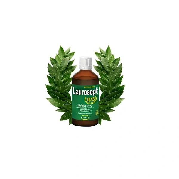 Laurosept Q73 Drops (Laurel and Turmeric Oil) 100ml
